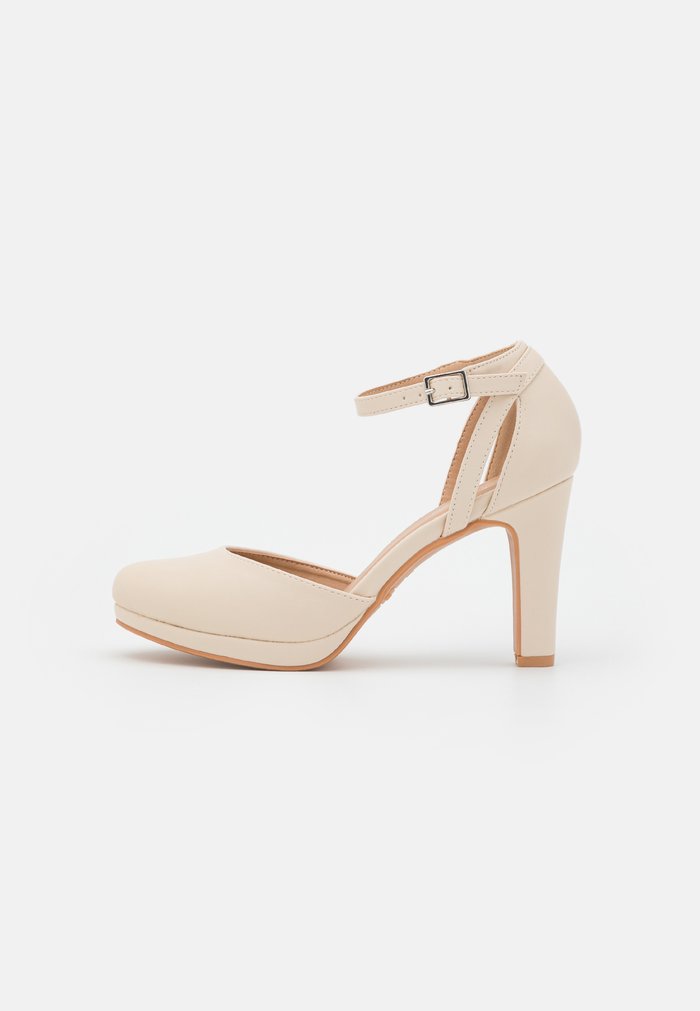 Talons Anna Field High Blanche Femme | ZYR-5415464